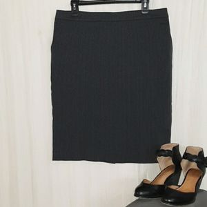EUC Pinstripe skirt